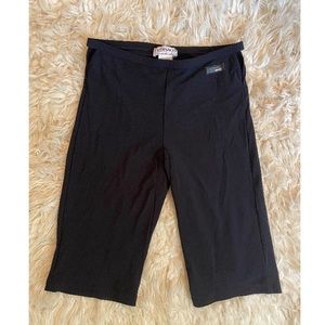 versace lace cycling shorts